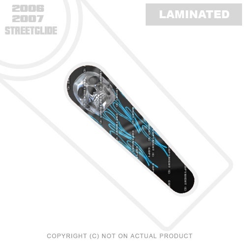 Laminated gas tank - laminated, decal