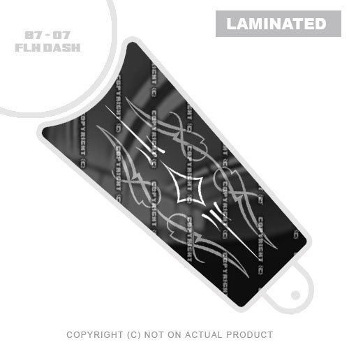 Laminated gas fuel tank dash - gas,