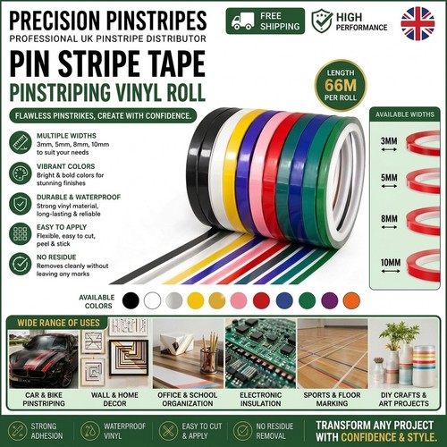 Pin stripe tape - pin, roll