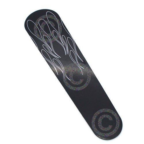 Pinstripe flame dash insert - "pinstripe,