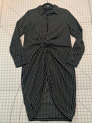 Ijoah women black - women's, pinstriped