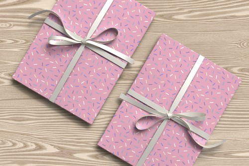 Sprinkles pattern wrapping - pattern,