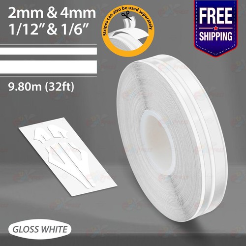 Gloss white 2mm - gloss, 4mm