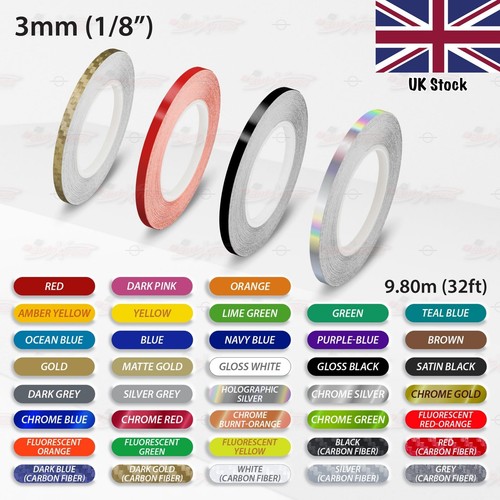 3mm roll vinyl pinstriping - 3mm,
