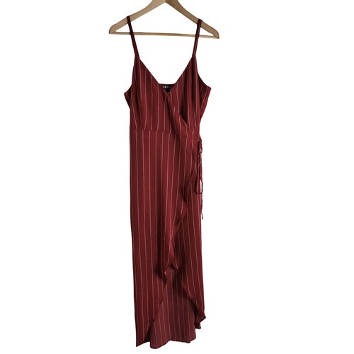 Paper doll burgundy pinstripe - doll,