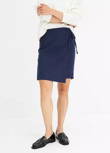 Freemans navy pinstripe wrap - freemans,