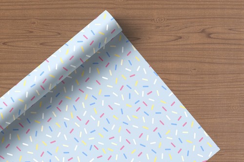 Sprinkles pattern wrapping - sprinkles,